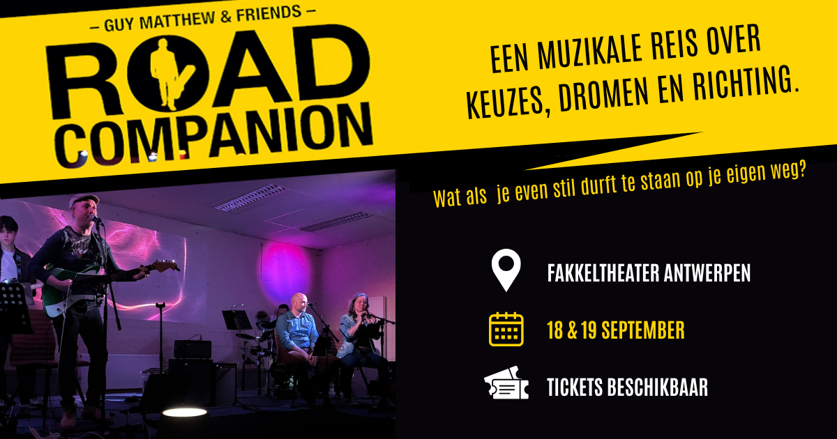Roadcompanion — Fakkeltheater 18 en 19 september 2026